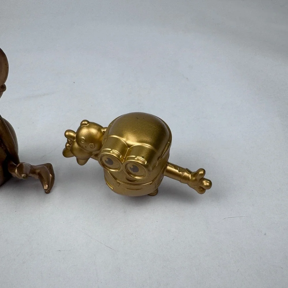 Little Mermaid Mcdonalds Happy Meal Toys Golden Sebastian Flounder & Minion